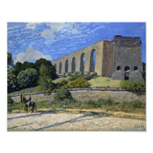 Alfred Sisley - Aqueduct at Marly Photo Print