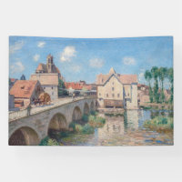 Alfred Sisley artwork - Le Pont de Moret
