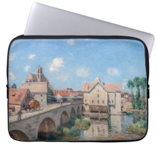 Alfred Sisley artwork - Le Pont de Moret Laptop Sleeve