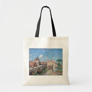 Alfred Sisley artwork - Le Pont de Moret Tote Bag