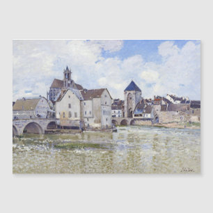 Alfred Sisley Buildings and bridges with water