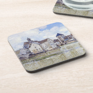 Alfred Sisley Buildings and bridges with water Coaster