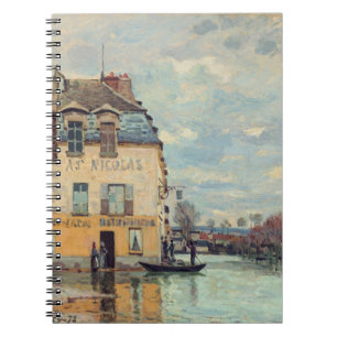 Alfred Sisley - Flood at Port-Marly 1872 Notebook