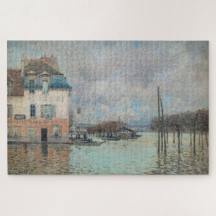 Alfred Sisley - Flood at Port-Marly 1876 Jigsaw Puzzle