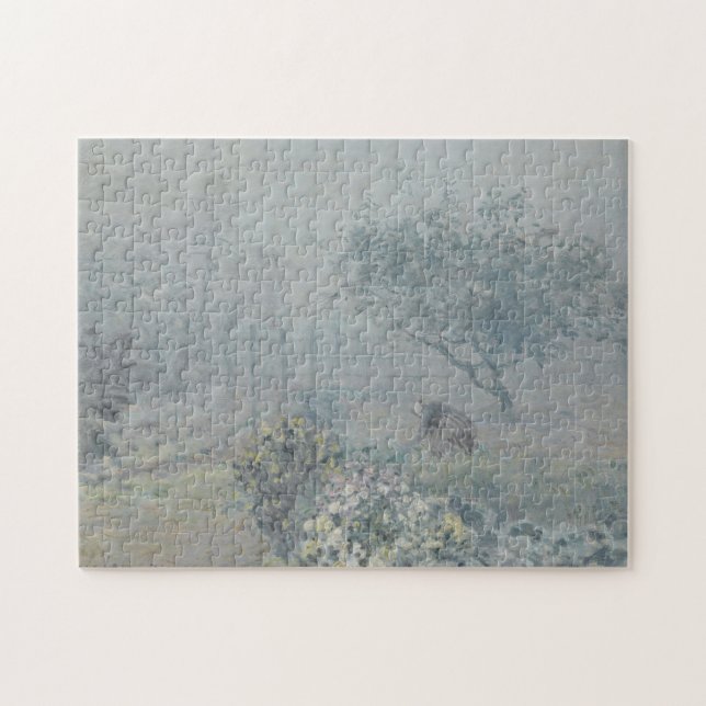 Alfred Sisley - Fog, Voisins Jigsaw Puzzle (Horizontal)