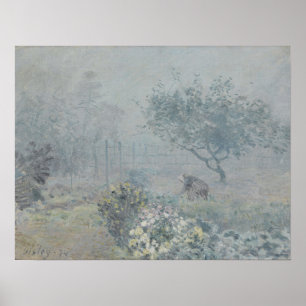 Alfred Sisley - Fog, Voisins Poster