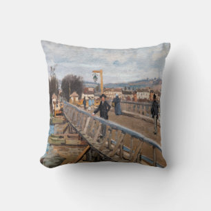 Alfred Sisley - Footbridge at Argenteuil Cushion