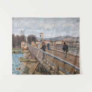 Alfred Sisley - Footbridge at Argenteuil Tapestry