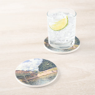 Alfred Sisley Hampton Court Bridge Coaster