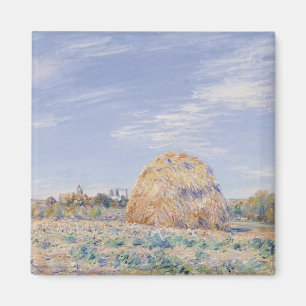 Alfred Sisley Haystack on the Banks of the Loing Magnet