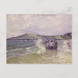 Alfred Sisley Lady's Cove, Langland Bay, Le Mati Postcard