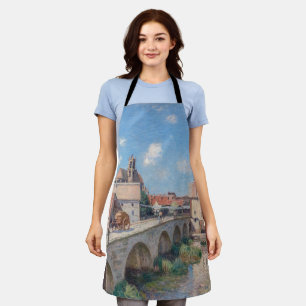 Alfred Sisley - Le Pont de Moret Apron