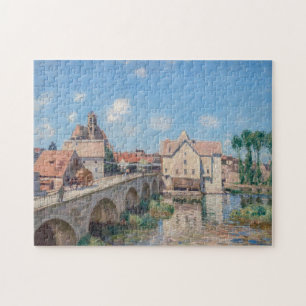 Alfred Sisley - Le Pont de Moret Jigsaw Puzzle