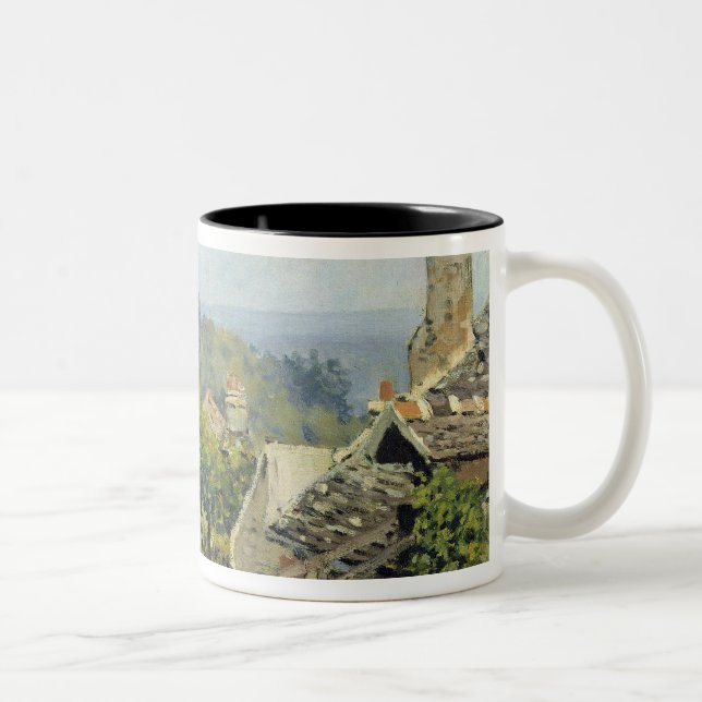 Alfred Sisley | Louveciennes, The Heights at Marly Two-Tone Coffee Mug (Right)