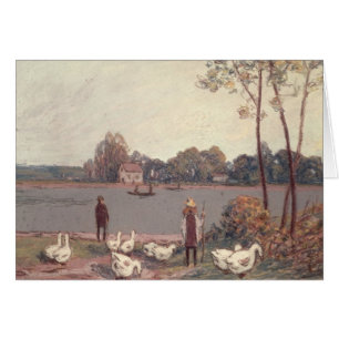 Alfred Sisley On the Banks of the Loing