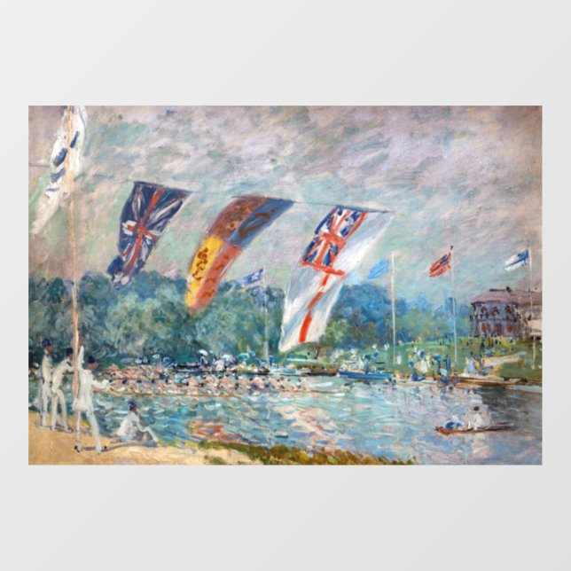 Alfred Sisley - Regatta at Molesey (Sheet)