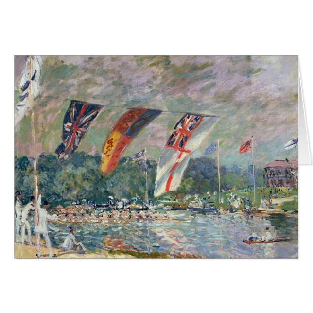 Alfred Sisley | Regatta at Molesey (Front Horizontal)