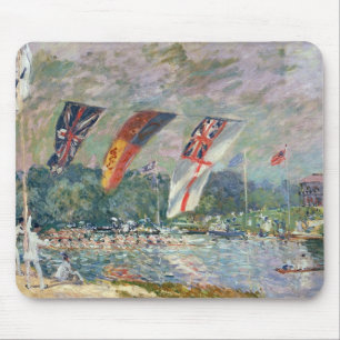 Alfred Sisley Regatta at Molesey Mouse Pad