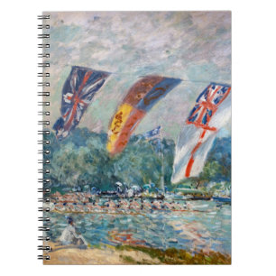 Alfred Sisley - Regatta at Molesey Notebook