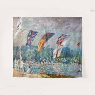 Alfred Sisley - Regatta at Molesey Tapestry