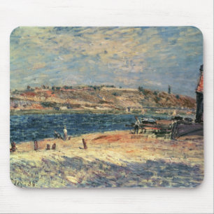 Alfred Sisley   River Banks at Saint-Mammes Mouse Pad