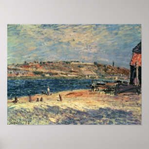 Alfred Sisley River Banks at Saint-Mammes Poster
