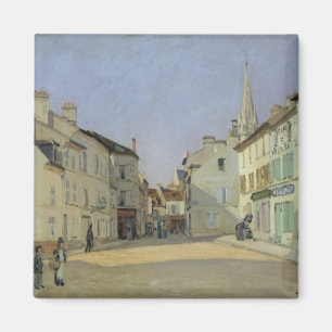 Alfred Sisley Rue de la Chaussee at Argenteuil Magnet