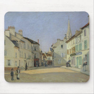 Alfred Sisley   Rue de la Chaussee at Argenteuil Mouse Pad