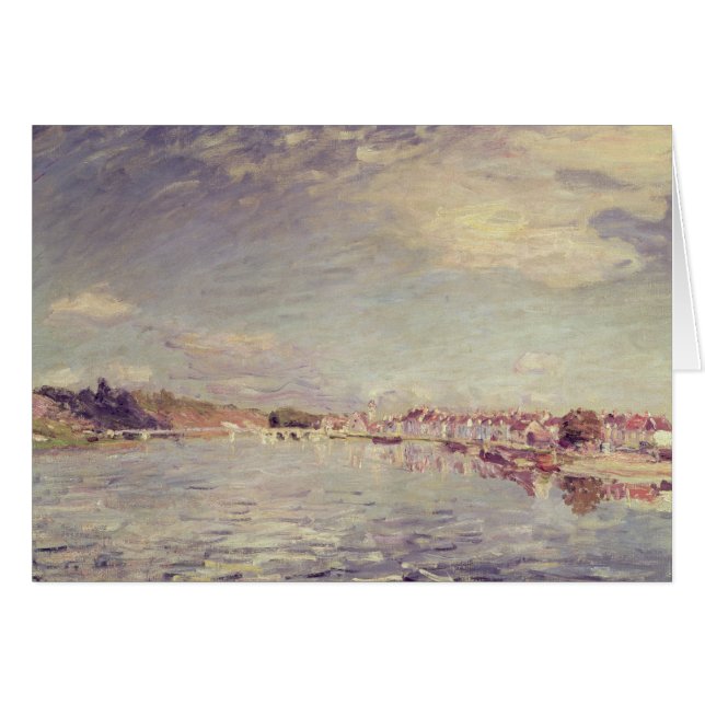 Alfred Sisley | Saint-Mammes (Front Horizontal)