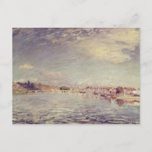Alfred Sisley Saint-Mammes Postcard