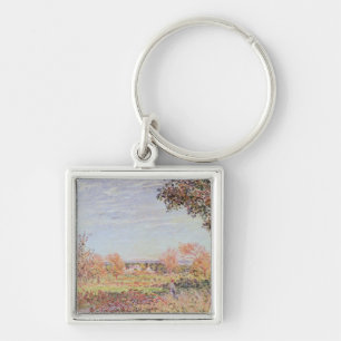 Alfred Sisley   September Morning Key Ring