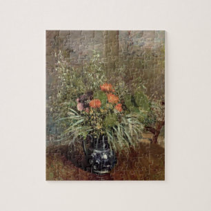 Alfred Sisley Still Life of Wild Flowers Jigsaw Puzzle