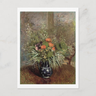 Alfred Sisley   Still Life of Wild Flowers Postcard
