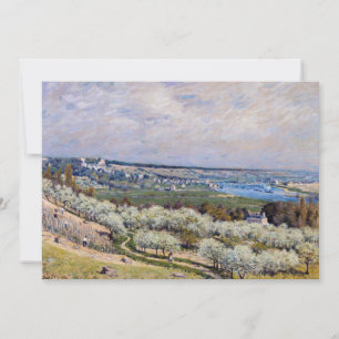 Alfred Sisley - Terrace at Saint-Germain, Spring Invitation