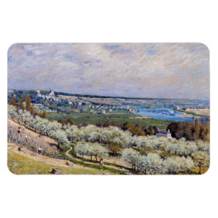 Alfred Sisley - Terrace at Saint-Germain, Spring Magnet