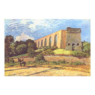 Alfred Sisley The Aqueduct of Marly Photo Print