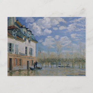 Alfred Sisley   The Boat in the Flood, Port-Marly Postcard