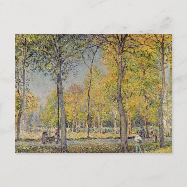 Alfred Sisley | The Bois de Boulogne Postcard (Front)