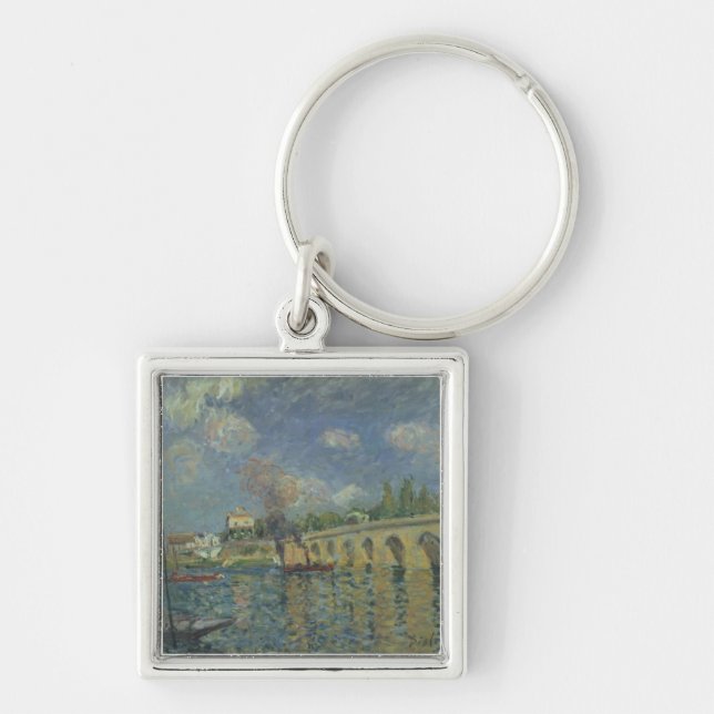 Alfred Sisley | The Bridge Key Ring (Front)