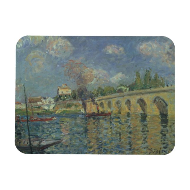 Alfred Sisley | The Bridge Magnet (Horizontal)