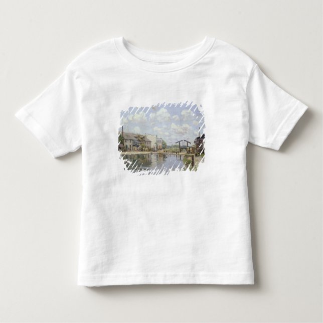 Alfred Sisley | The Canal Saint-Martin, Paris Toddler T-Shirt (Front)