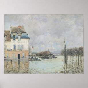 Alfred Sisley   The Flood at Port-Marly Poster