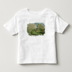 Alfred Sisley The Garden of Hoschede Family Toddler T-Shirt