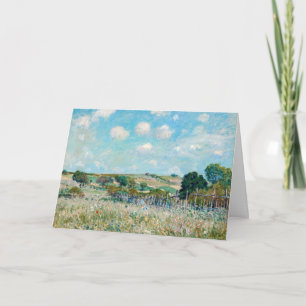 Alfred Sisley - The Meadow Card