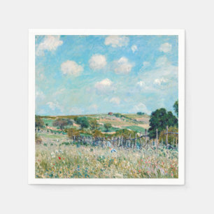 Alfred Sisley - The Meadow Napkin