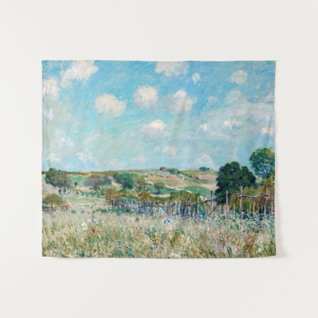 Alfred Sisley - The Meadow Tapestry (Front (Horizontal))