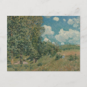 Alfred Sisley - The Road from Versailles Postcard