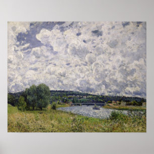 Alfred Sisley   The Seine at Suresnes Poster