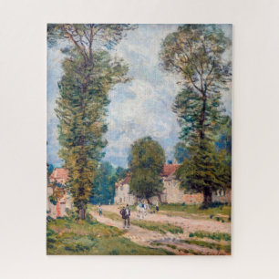 Alfred Sisley - The Versailles Road Jigsaw Puzzle