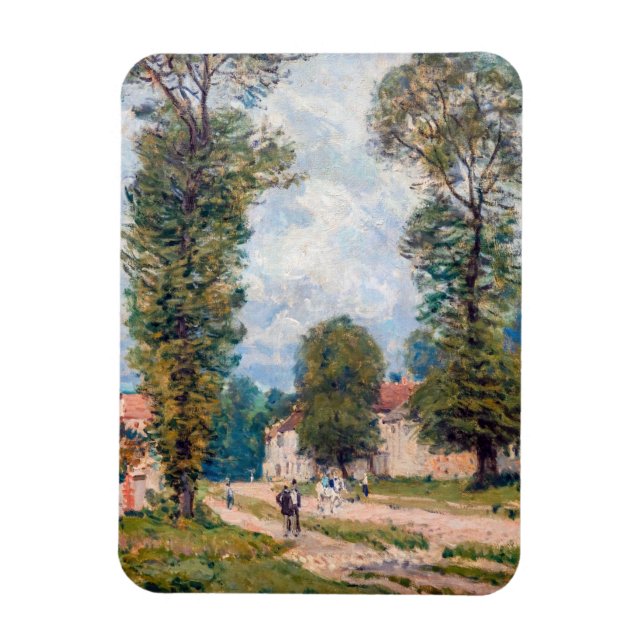 Alfred Sisley - The Versailles Road Magnet (Vertical)